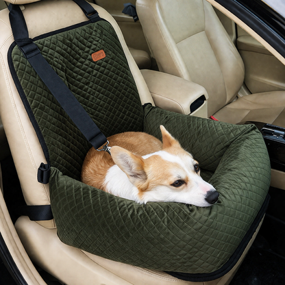 Siège auto pour chien – Confort & sécurité premium