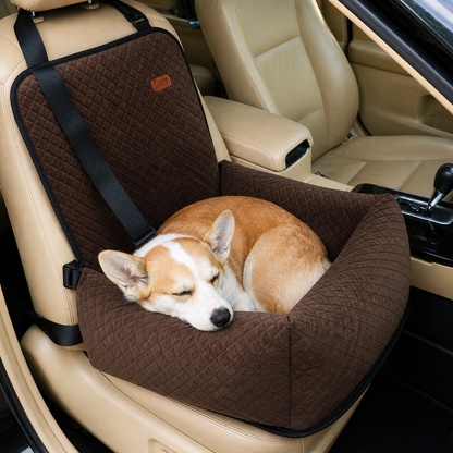 Siège auto pour chien – Confort & sécurité premium