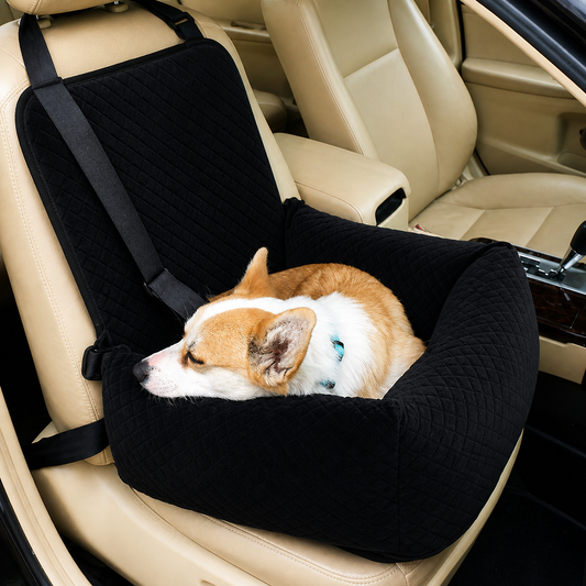 Siège auto pour chien – Confort & sécurité premium