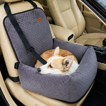 Siège auto pour chien – Confort & sécurité premium